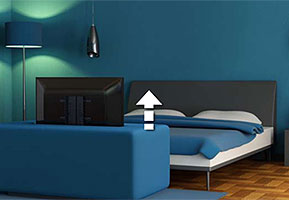 Elevador PL1000 para pantallas de hasta 75