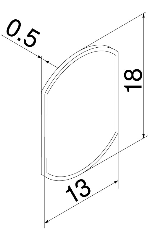 TIP-ON para puertas versión larga con placa para pegar y atornillar, longitud 76 mm, color negro carbón mate