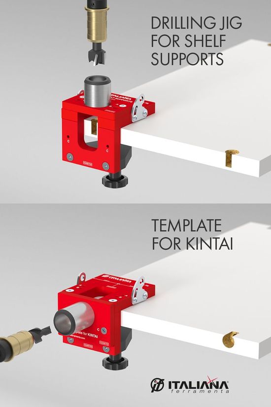 Plantilla de fresado para soporte KINTAI (Complemento)