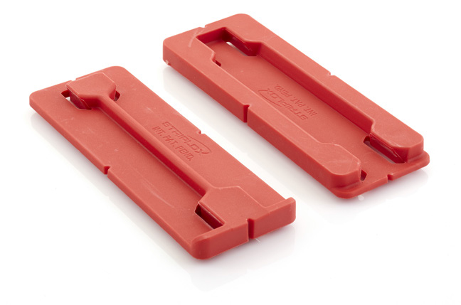 Plantilla de colocación STRIPLOX PRO 55, color rojo 