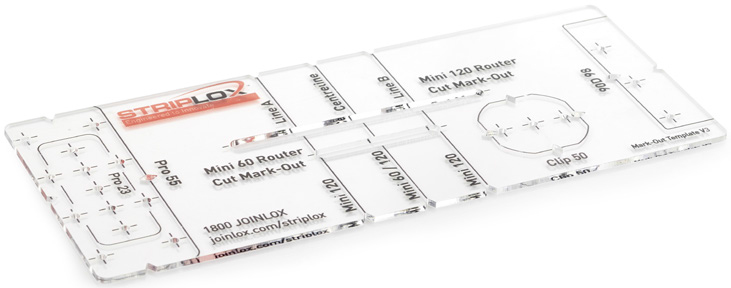 Plantilla para montaje STRIPLOX