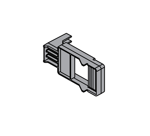 Plantilla para correderas TIP-ON Blumotion, LEGRABOX y MOVENTO