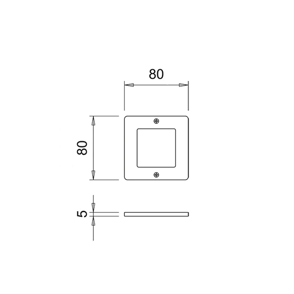 Lámpara POLAR XS para sobreponer, 5w/24V | M24