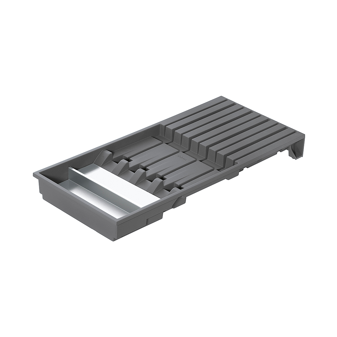 Porta cuchillos Blum AMBIA-LINE para organización de cajones de cocina