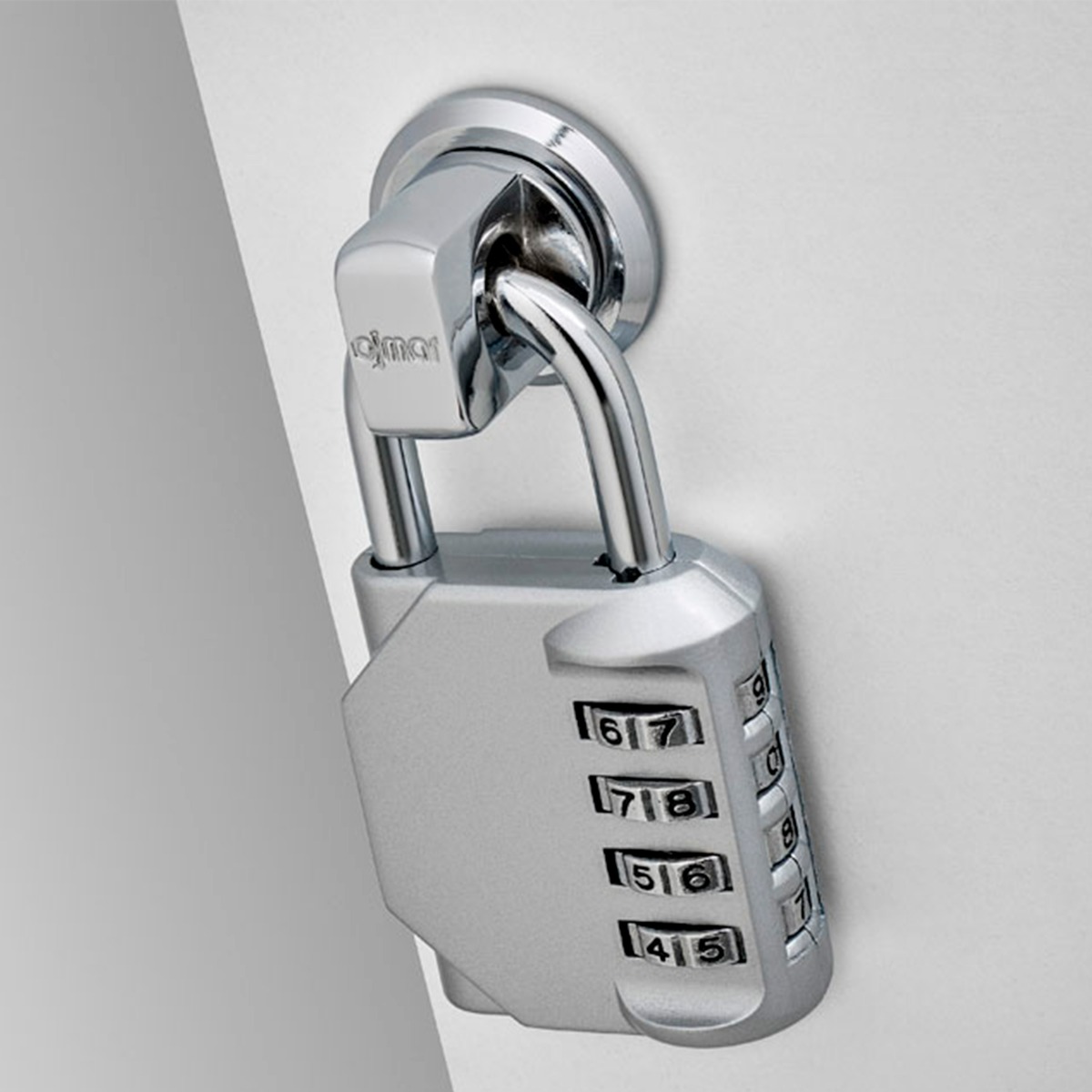 Cerradura Portacandados HASP para montaje en lockers de metal o madera