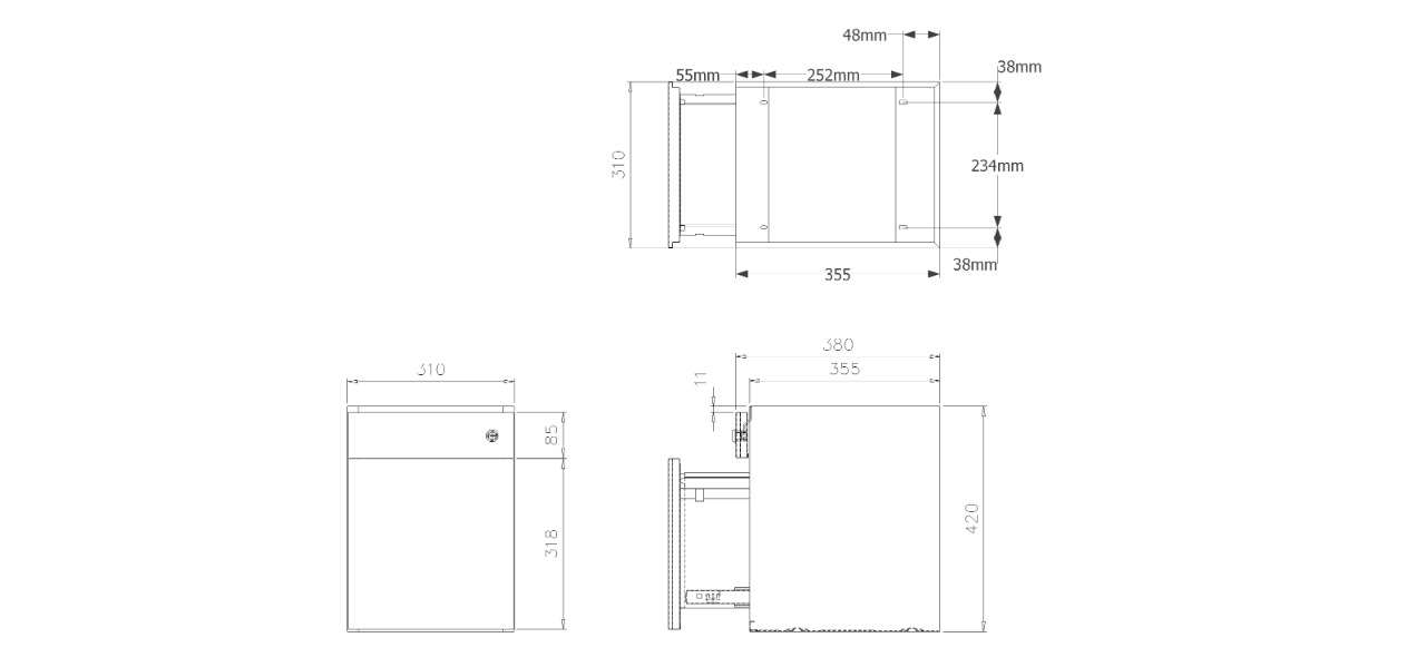Diagrama de Perforaciones