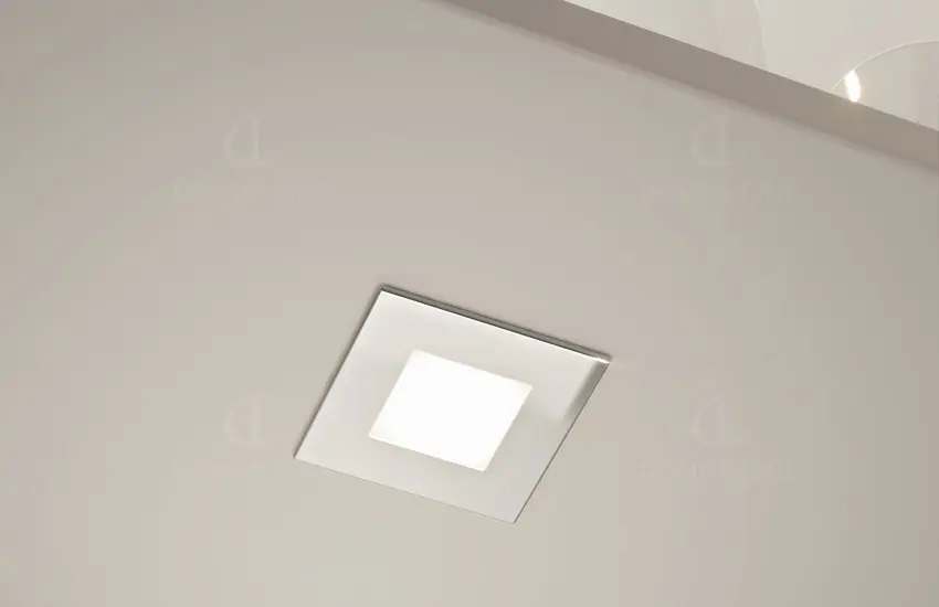 Lámpara para embutir QUADRUM, 3w/24V, Luz cálida | M24