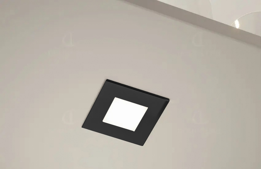 Lámpara para embutir QUADRUM, 3w/24V, Luz cálida | M24