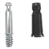 Sistema de taquete y perno oculto QUICK DOWEL para unión de paneles