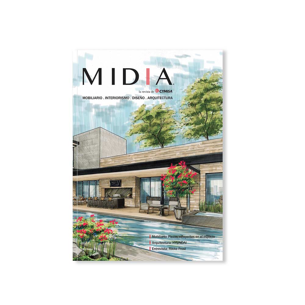 Revista MIDIA, número 13. Tendencias en diseño, mobiliario, interiorismo, y arquitectura en México y el mundo
