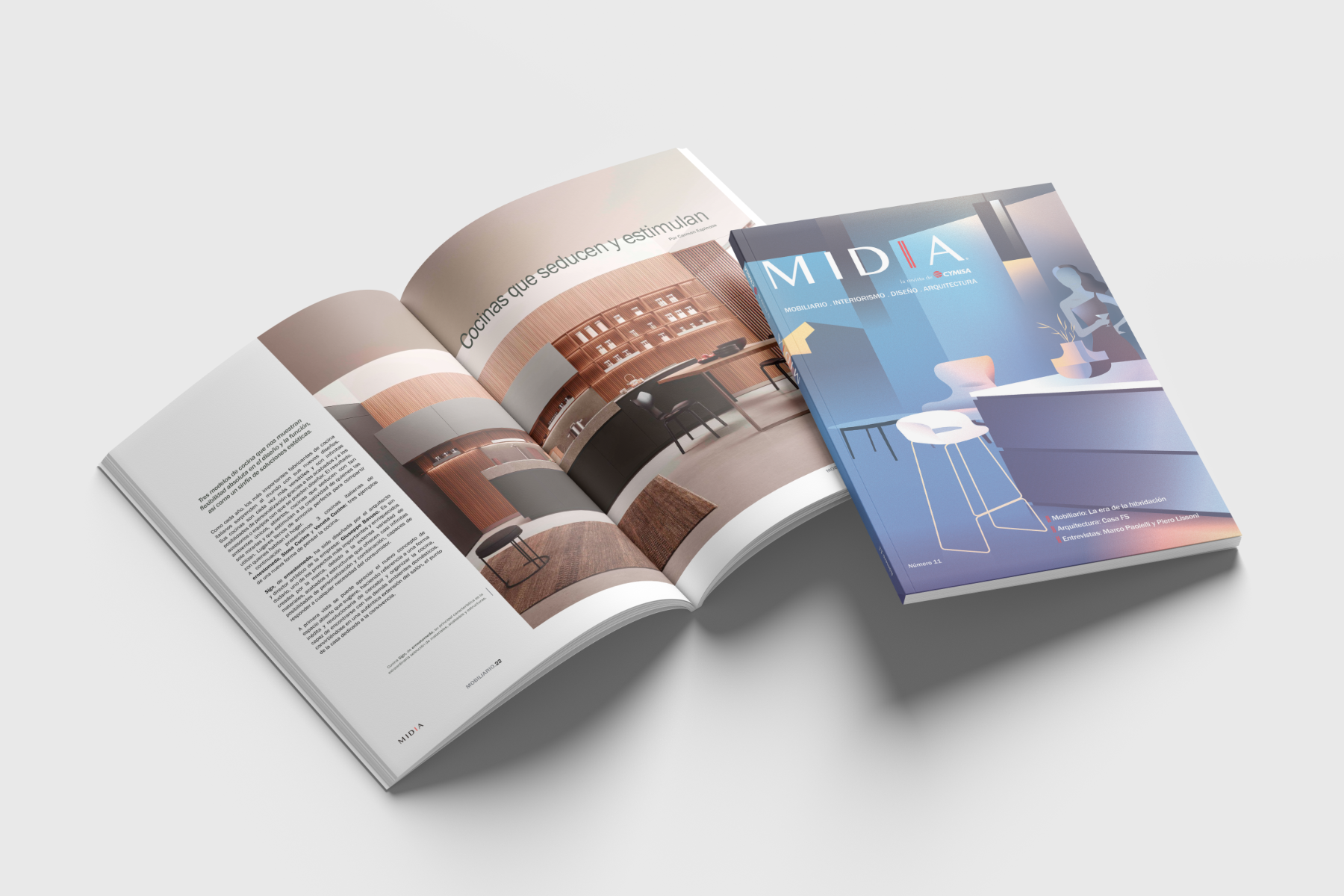 Revista MIDIA, número 11. Tendencias en diseño, mobiliario, interiorismo, y arquitectura en México y el mundo.