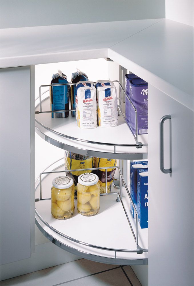 Giratorio para esquina REVO 90 para gabinete de cocina