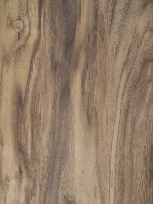 Detalle de Sábana de chapa natural de Nogal tipo duela