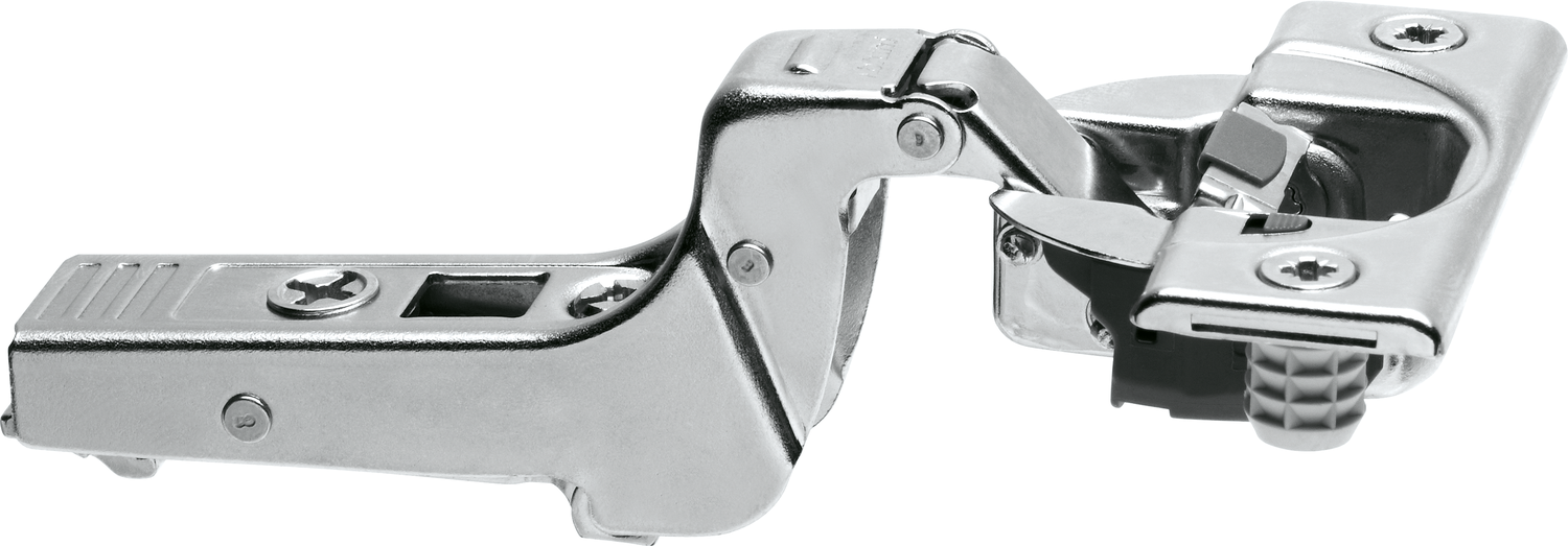 Bisagra CLIP top BLUMOTION 95° para puerta gruesa, insertada con muelle, taquete Ø8mm