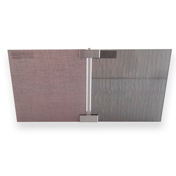 Conectores SAFETY para mampara de escritorio