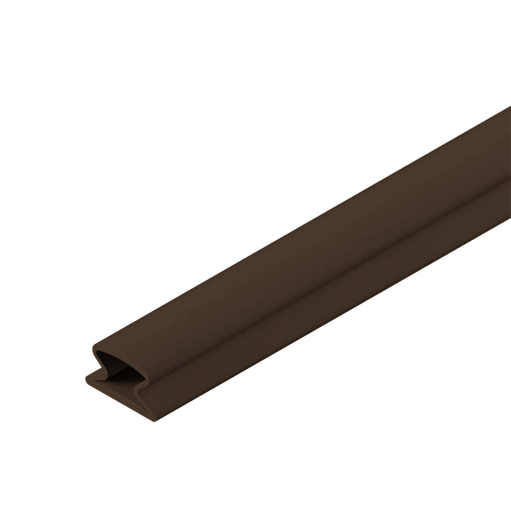 Sello perimetral con adhesivo para puertas de interiores, acabado rustic brown