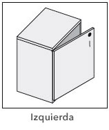 Cerradura perfecta para embutir izquierda de 60mm.