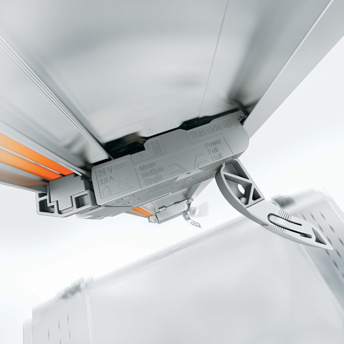 SERVO DRIVE: Apertura eléctrica para cajones (instalación con perfil)