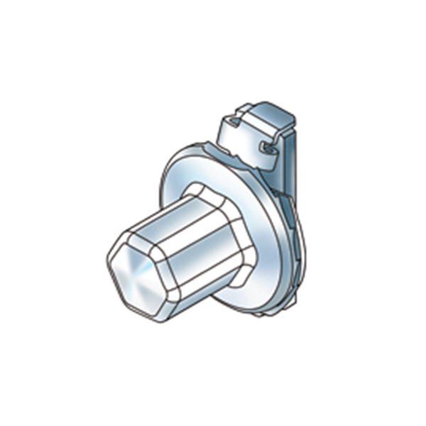 Sujetador AP-050 de 12.7mm de longitud.