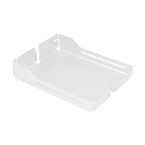 Juego de 5 entrepaños LIBELL para mueble de cocina, color blanco