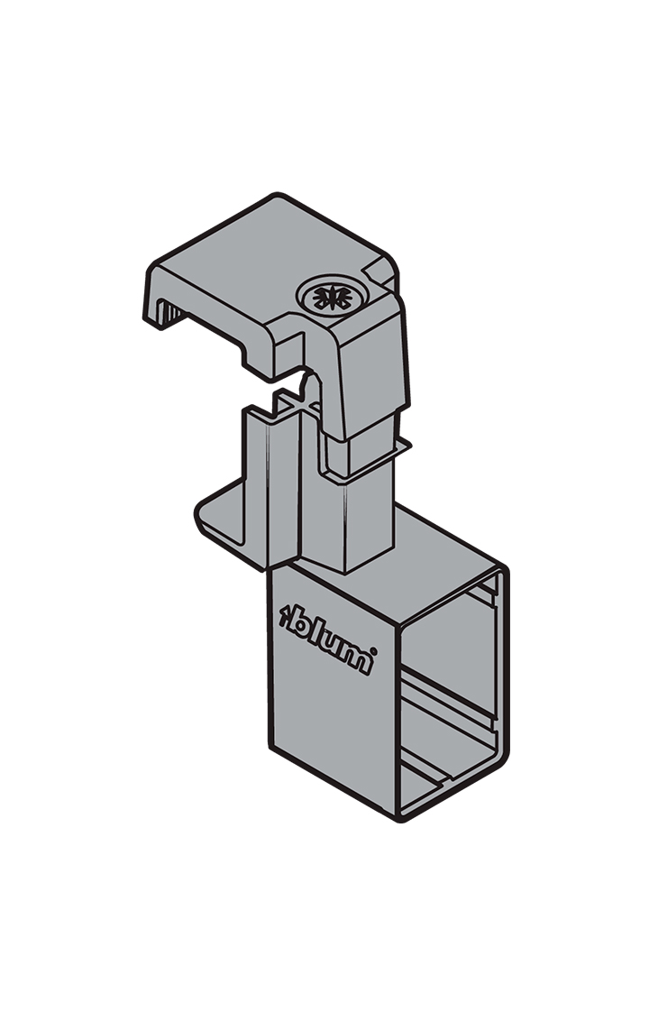 Soporte para galería transversal ORGA-LINE antaro