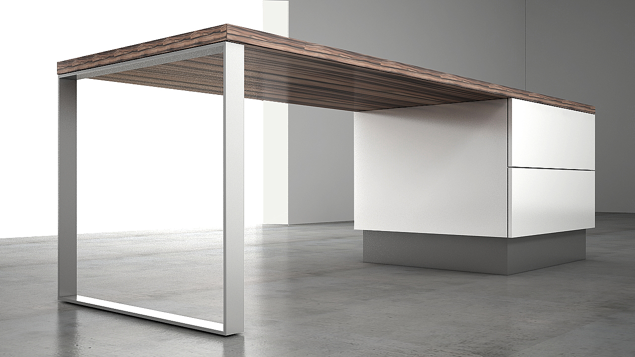 Pata rectangular PROFILE para mesa