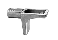 Soporte para entrepaño níquel