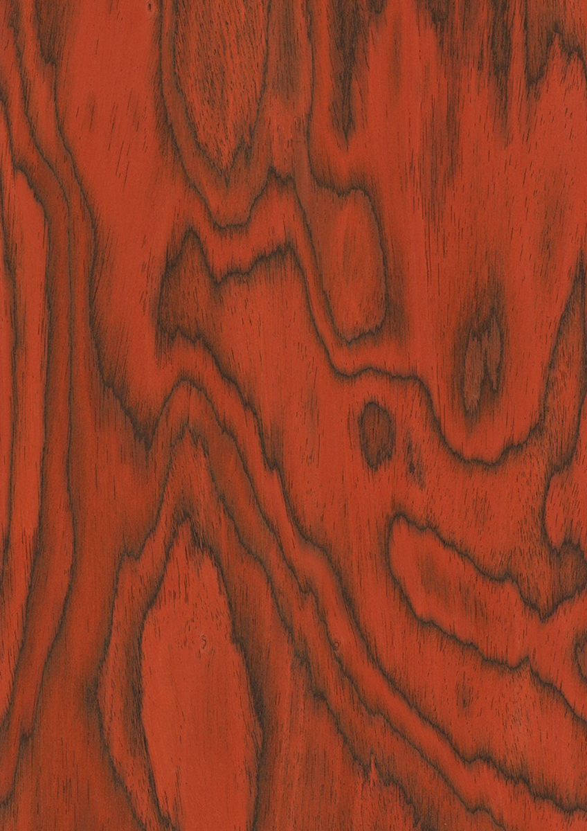 Sottsass Red, diseñado por Ettore Sottsass - Chapa de madera precompuesta ALPI | m2