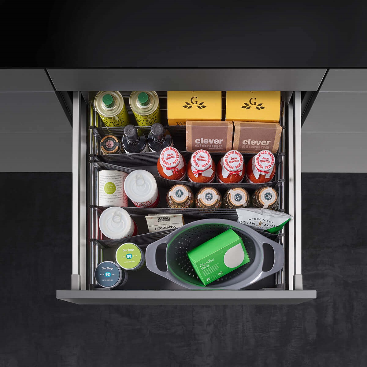 Marco de organización flexible SpaceFlexx® para cajones