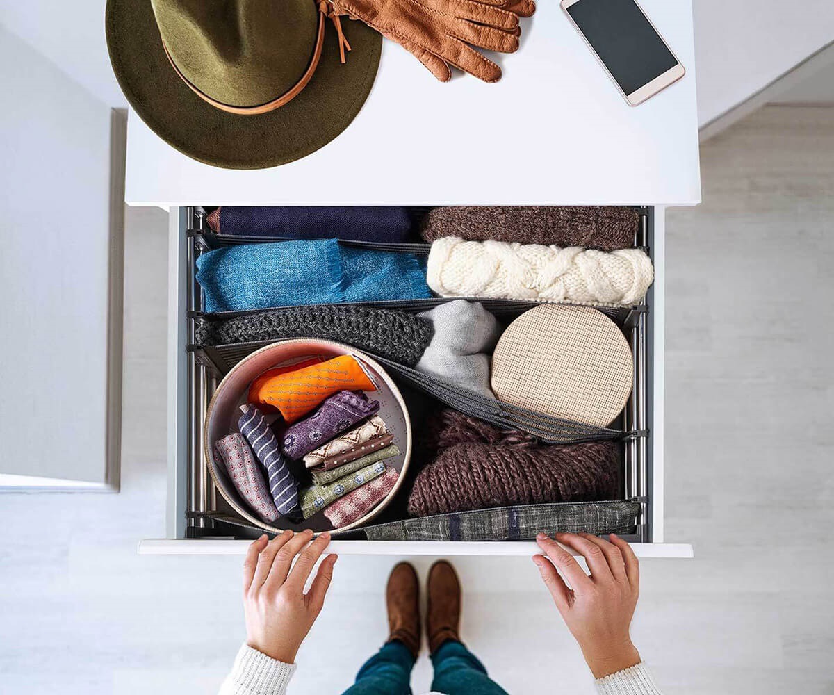 Marco de organización flexible SpaceFlexx® para cajones