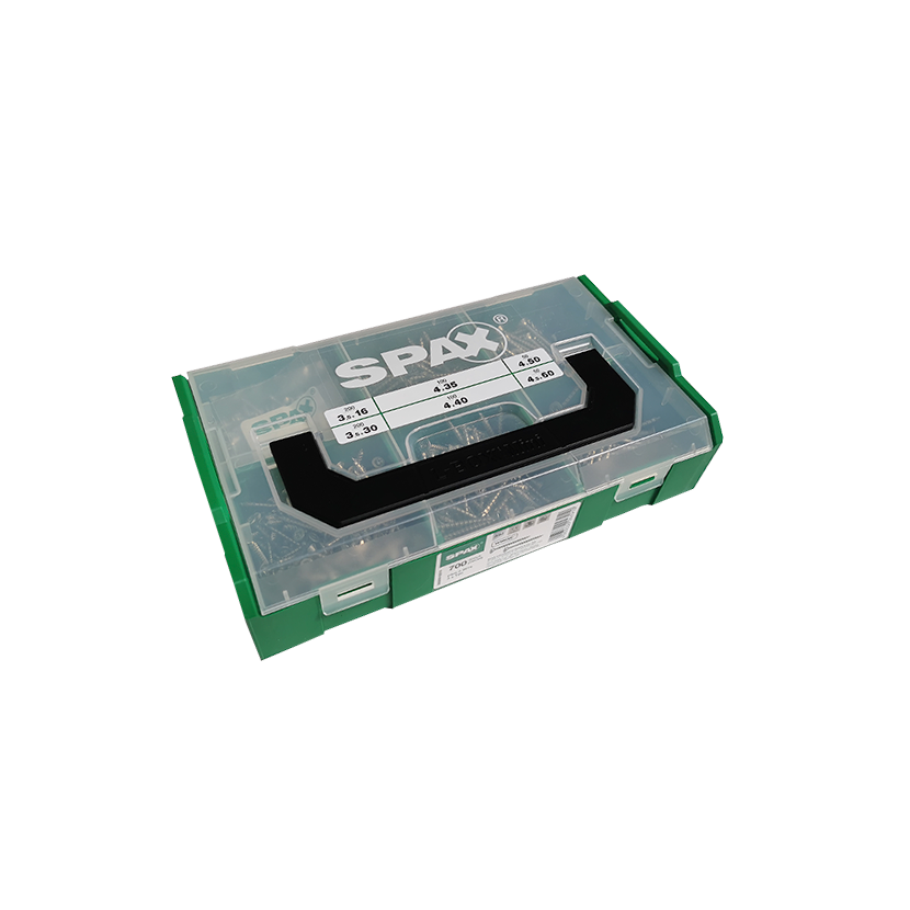 Maletín Demo MINI L-BOXX con tornillería SPAX