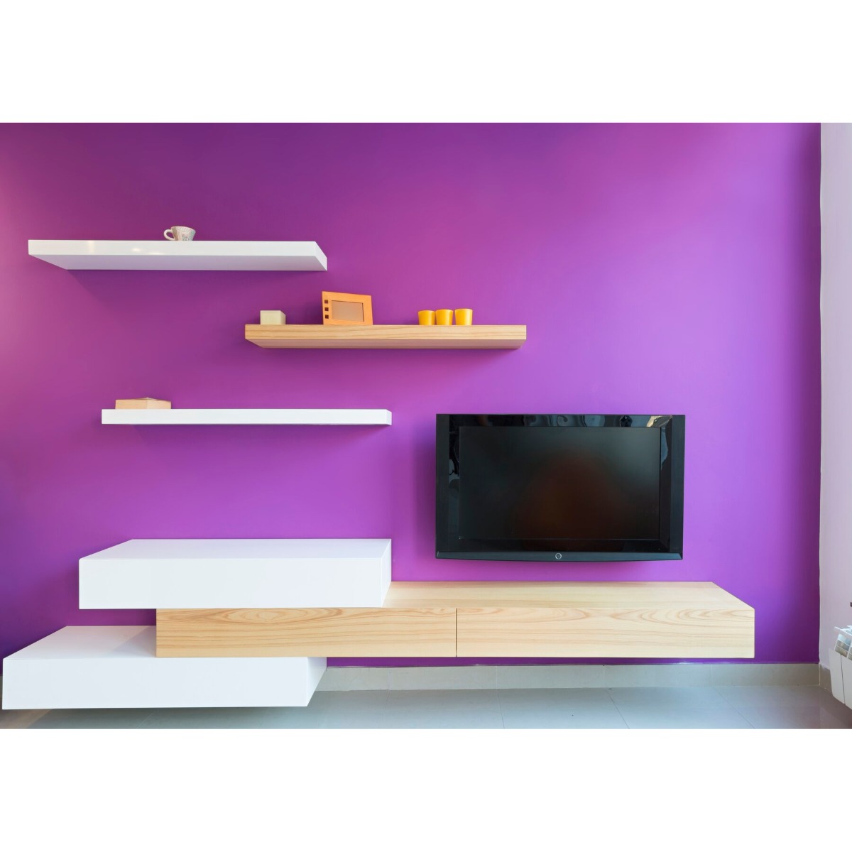 STRIPLOX PRO 23 para fijación de muebles, largo 83mm, color negro