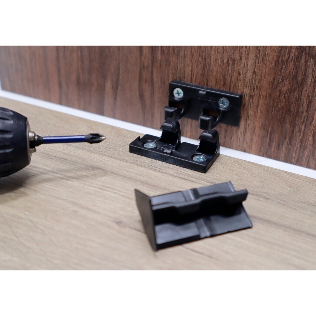 Sistema de unión STRIPLOX 90D Mini , largo 51 mm, color negro