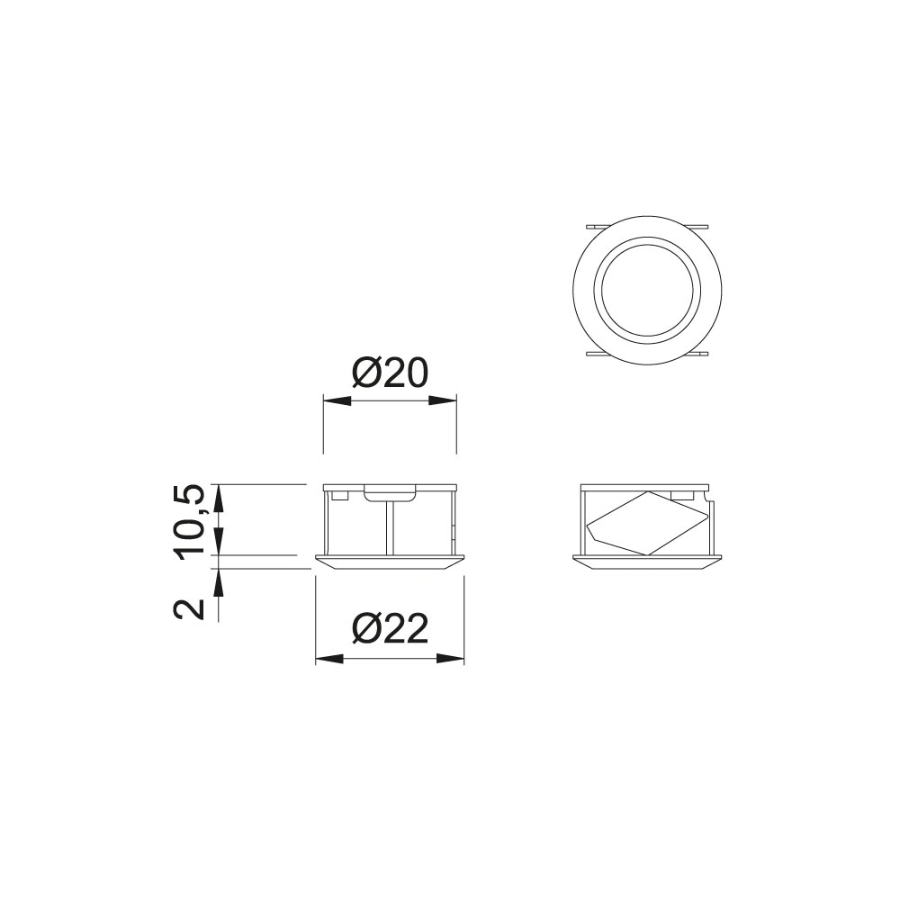 Switch TOM D-Motion para sistemas de iluminación M24