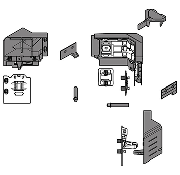 SYNCROMOTION ANTARO, altura D, gris.