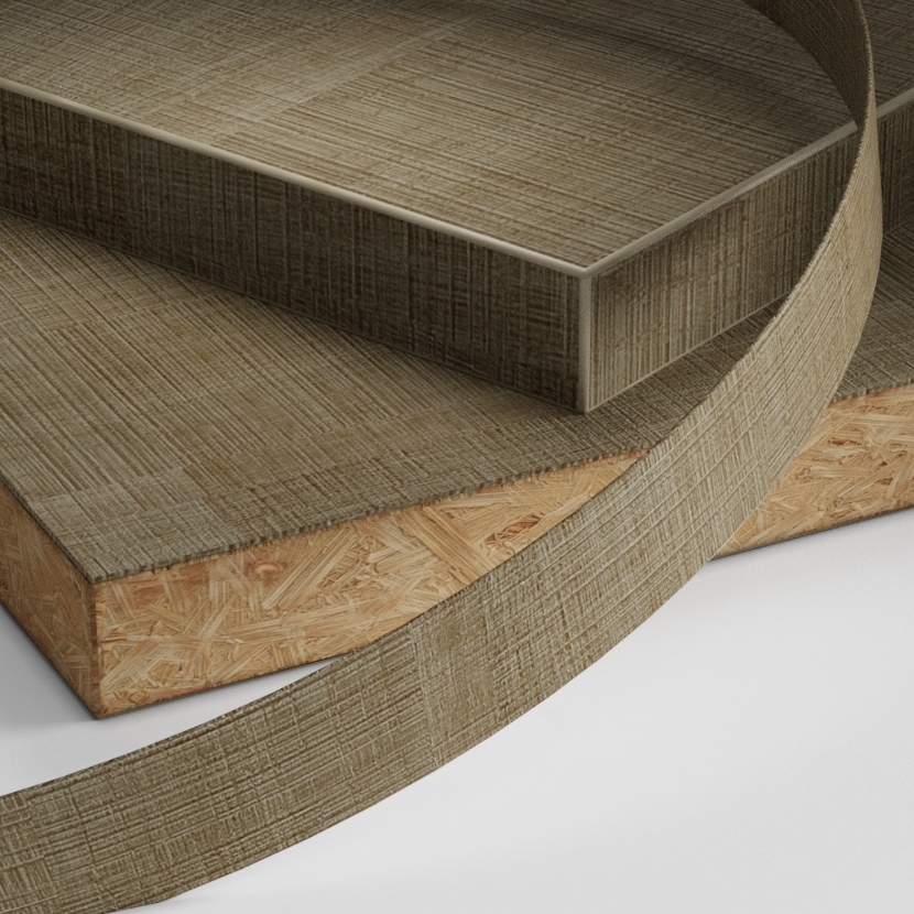 Cubrecanto para panel SYNCRON, longitud 50 m, ancho 22 mm