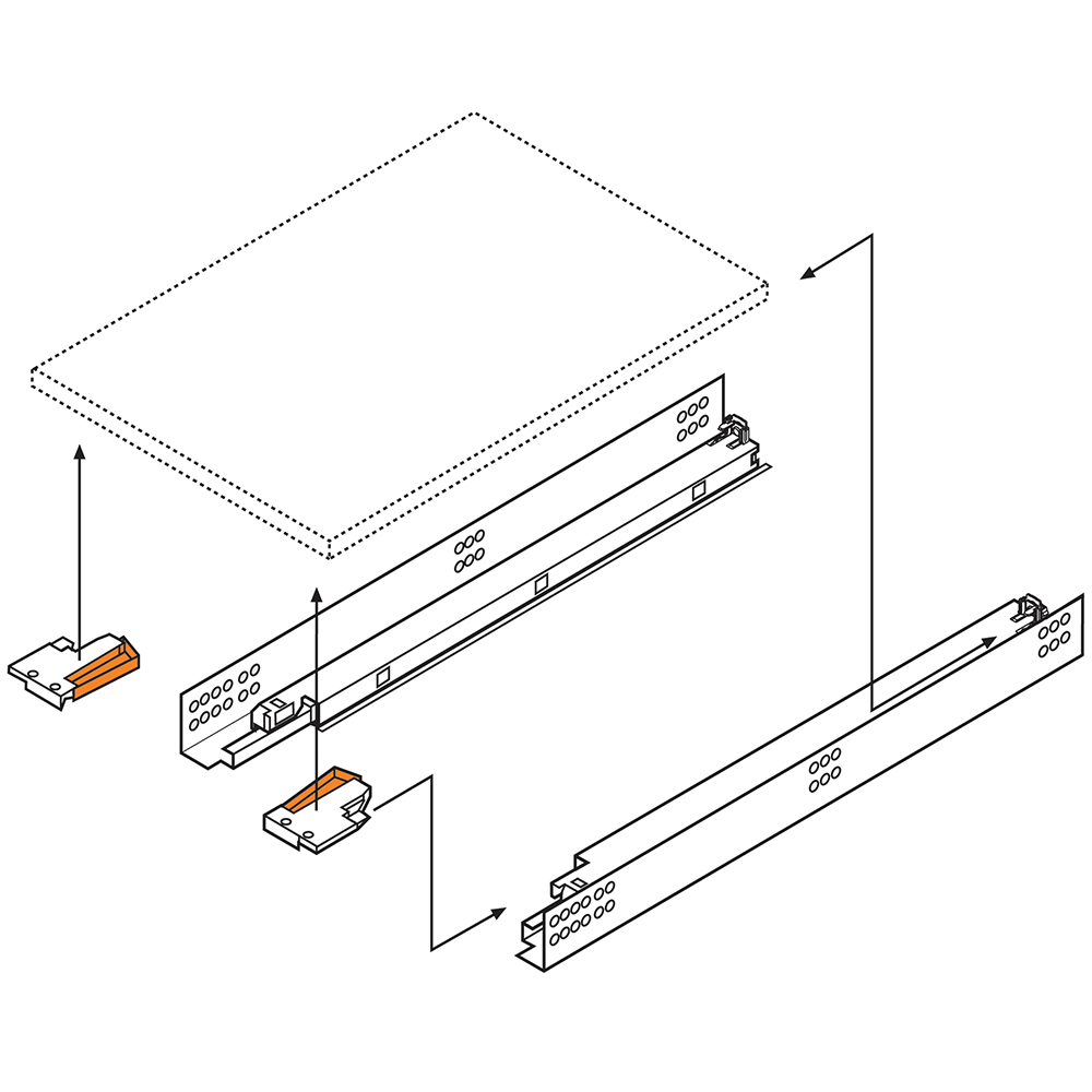 Vista desarrollada (despiece)
