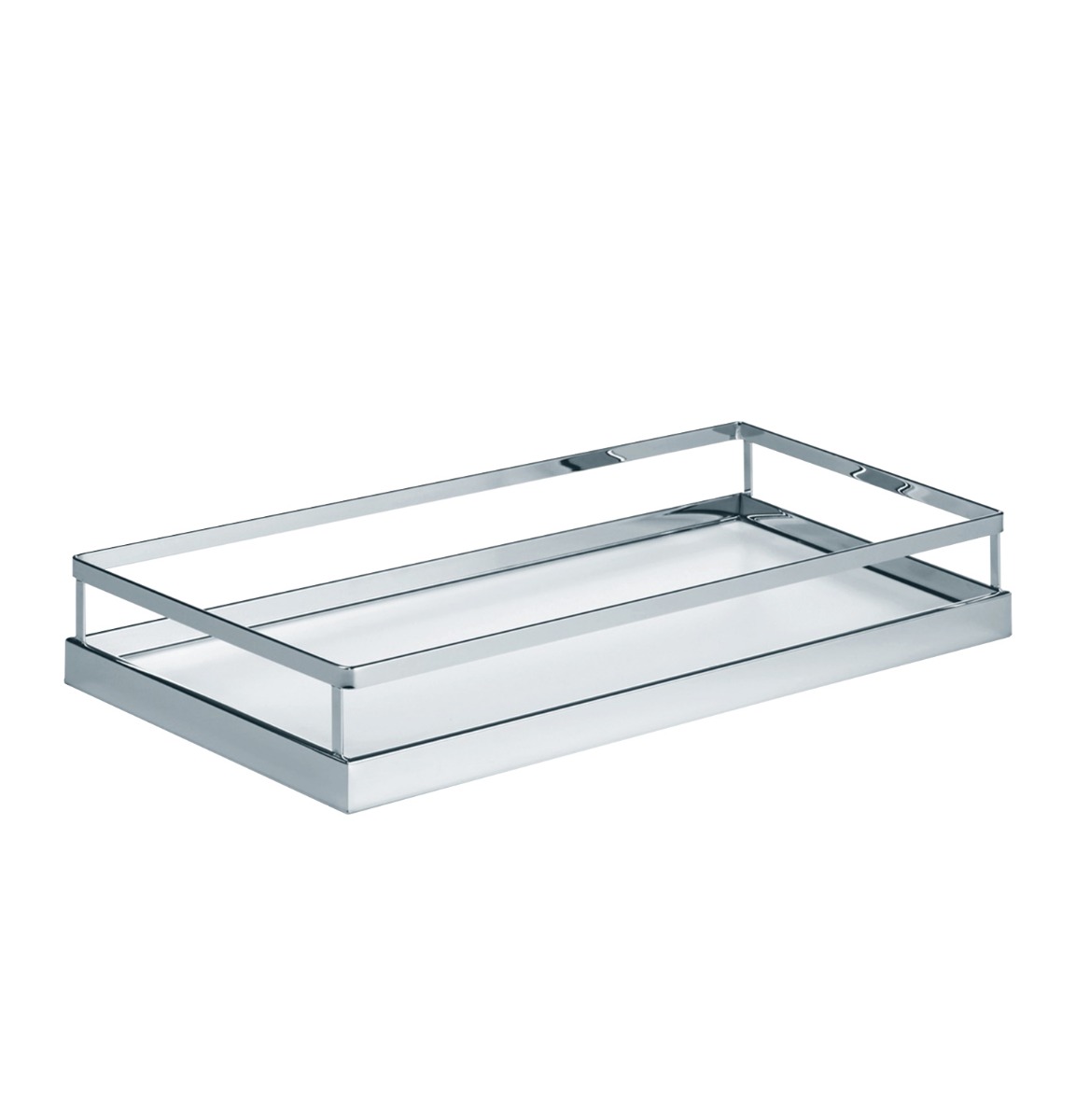 Set TANDEM STYLE de 450 mm, 4 niveles, 1100 mm de altura, con cierre suave, blanco brillante