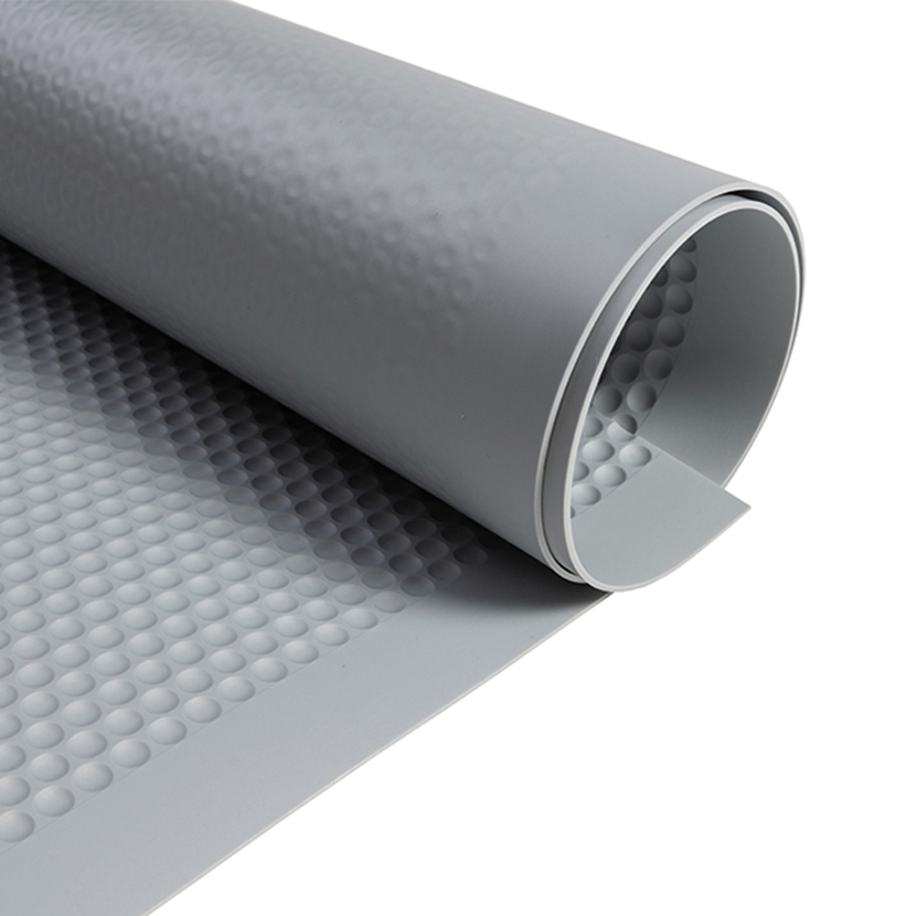 Tapete flexible para bajo fregadero AQUA-NON, 1 rollo de medida 1200 mm X 580 mm, color Silvergrey