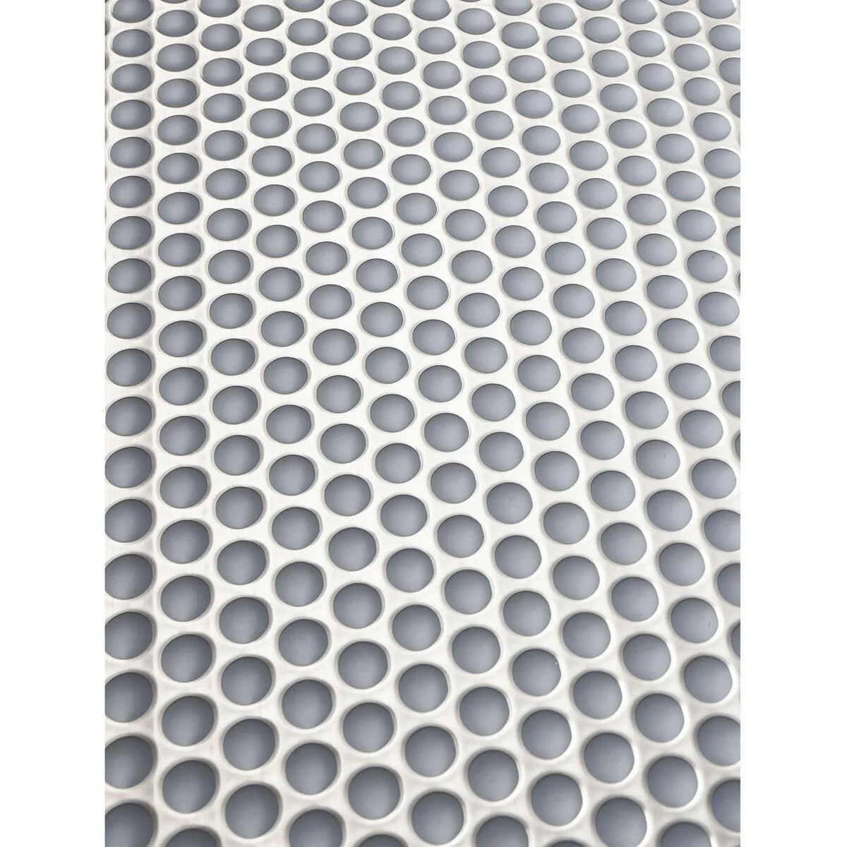 Tapete rígido DROP para bajo fregadero, medida 1200 mm X 580 mm, color gris/inox