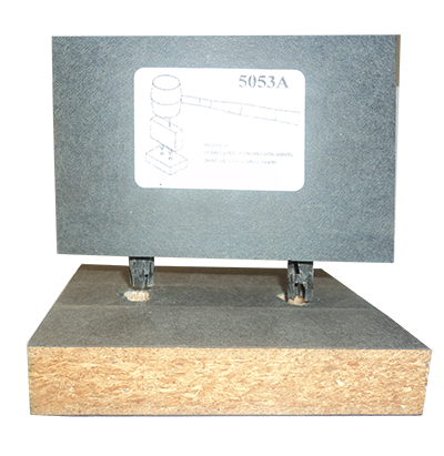 Cien taquetes de compresión 8 x 35 mm para unión de paneles o repisas