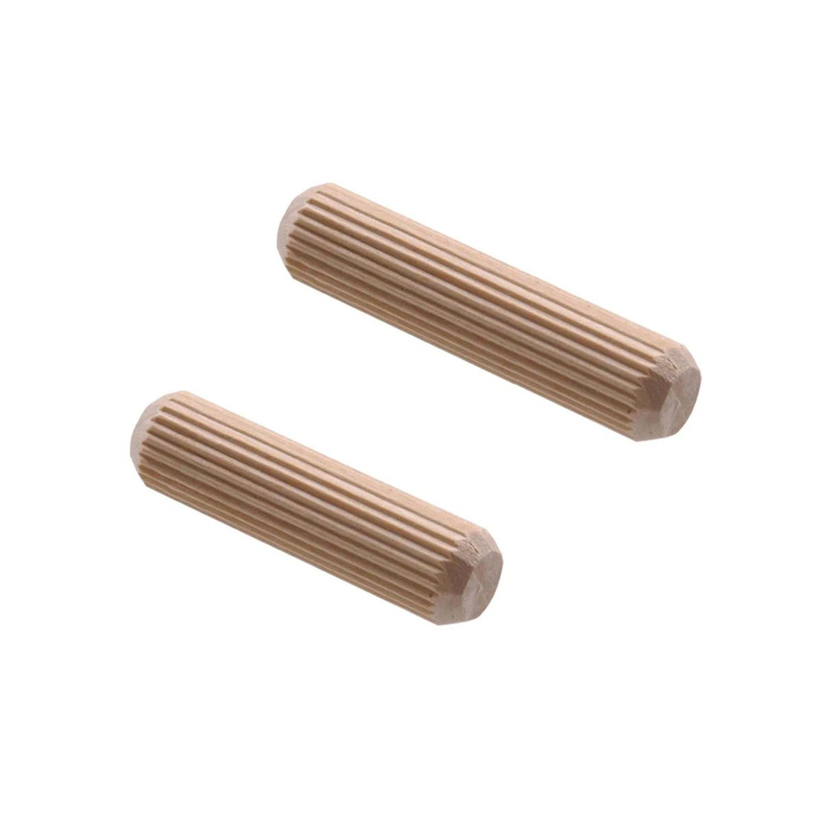 Taquete de madera acanalado para ensamble de muebles