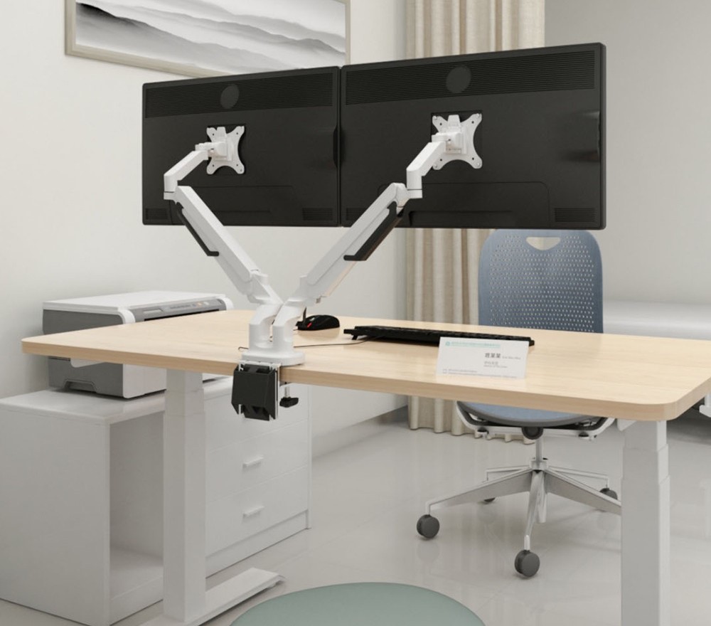 Brazo porta monitor TECNO DUO para 2 monitores