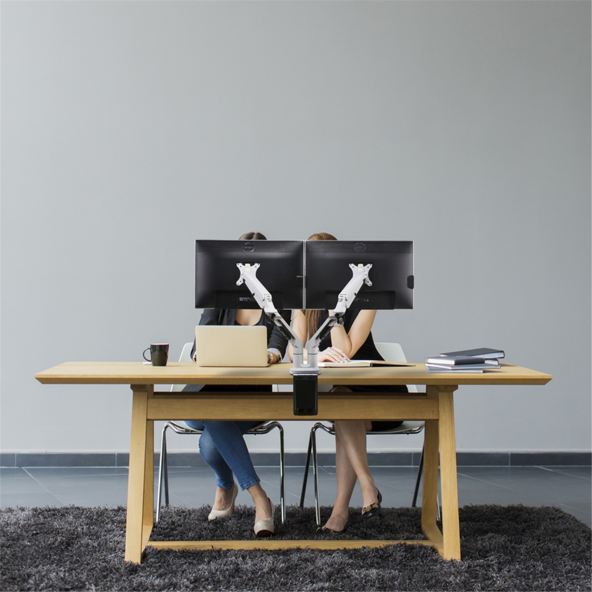 Brazo porta monitor TECNO DUO para 2 monitores