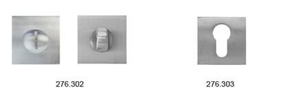 Manija Mandelli, modelo TELIS 1161 para recámara o baño, acabado cromo satinado