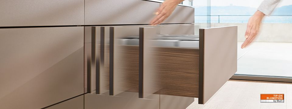 Correderas ocultas MOVENTO TIP-ON