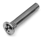 Tornillo hembra y macho para unir dos páneles