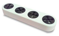 Soporte para 4 toallas, color blanco