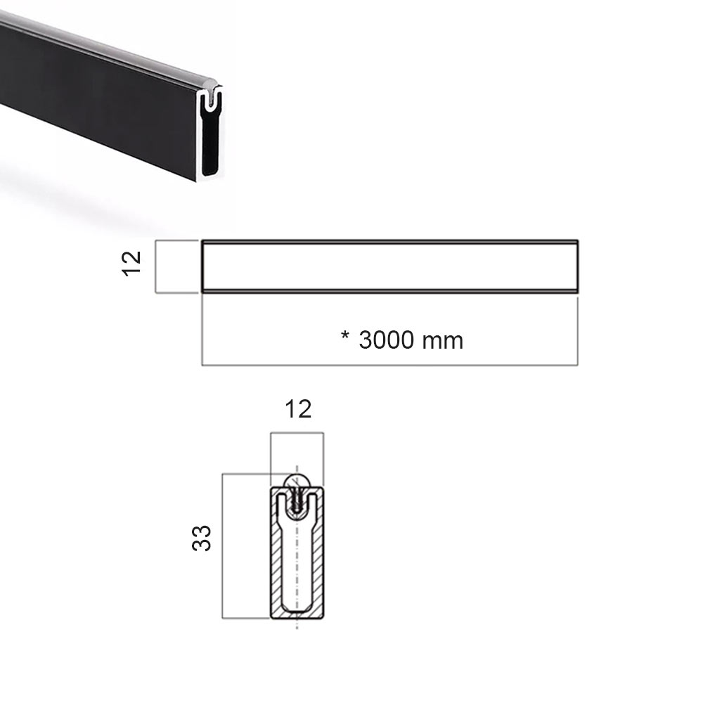 Tubo para clóset TOP