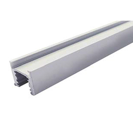 Perfil aluminio para lámpara TWIG, medida 2000 mm, anodizado. 